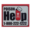 Poison Help Sticker (English)