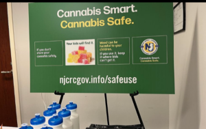 Cannabis safety material from the New Jersey Cannabis Regulatory Commission's safe cannabis use campaign.